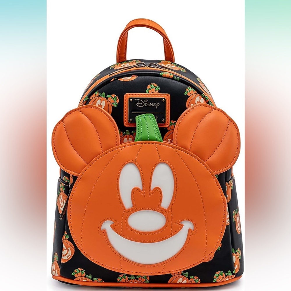 Loungefly Disney Mickey-O-Lantern Backpack *Glows in the dark*